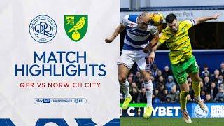 Frey Scores On W12 Debut | Highlights | QPR 2-2 Norwich City