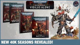 NEW WARHAMMER 40,000 SEASONS - A New Way To Explore The 40k Universe? Time For More Books!