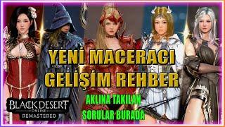 Black Desert - Yeni Maceracılar İçin ! - Baştan Sona Gelişim Kısa Özet - Boss - Tuvala - Ölen Tanrı