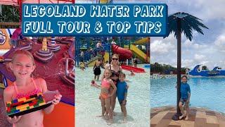 Pt. 4 | LEGOLAND Florida Water Park Full Tour, Water Slides POV, Wave Pool, Dining Options & Tips