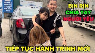 Bé Hạt Tiêu bịn rịn khi chia tay Người Yêu để tiếp tục cuộc hành trình mới