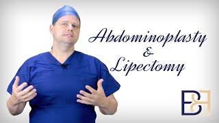 Abdominoplasty and lipectomy