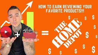 The Home Depot affiliate product review program tutorial