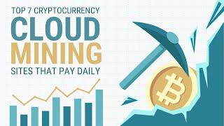 Top 5 Crypto Cloud Mining Sites That Payout Daily | 5 Best Bitcoin Cloud Mining Sites