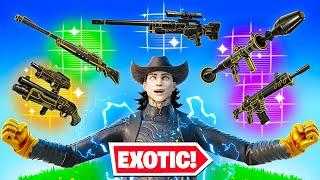 The *EXOTIC* Only Challenge in Fortnite! (Season 2)