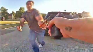 Bodycam Shows Armed Suspect Running at Michigan Deputy Before Being Shot