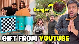 Our House Is in Danger  | YouTube Sent Me a Mystery Box 