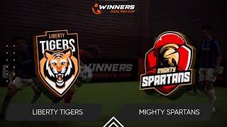 Winners Goal Pro Cup. Liberty Tigers - Mighty Spartans 12.07.24. Second Group Stage. Group Winners