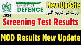 MOD Result 2024 | MOD screening test result Update | MOD result 2024