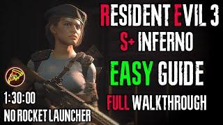 RESIDENT EVIL 3 REMAKE INFERNO S RANK GUIDE