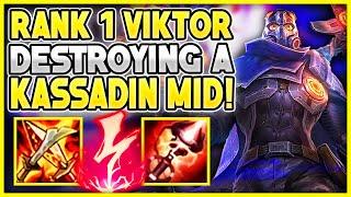 How to beat Kassadin as Viktor. Rank 1 Viktor Abusing Kassadin!! | Zane Prodigy | League of legends