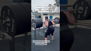 SQUATTING 675LBS AT MUSCLE BEACH (HEAVIEST EVER⁉️)