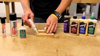 Using CA Glue and Titebond Wood Glue Together