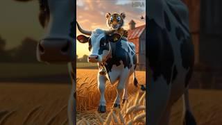 The Cow Who Adopted a Tiger Cub: An Unlikely Friendship Story ️ | (Heartwarming Shorts)