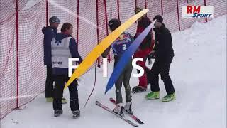 Heart in mouth moment as Ryan Cochran Siegle suffers big crash at Kitzbuhel