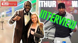 Deontay Wilder 𝐄𝐗𝐂𝐋𝐔𝐒𝐈𝐕𝐄𝐋𝐘 reveals Anthony Joshua 𝗧𝗨𝗥𝗡𝗘𝗗 𝗗𝗢𝗪𝗡 $50,000,000 to fight him | INTERVIEW