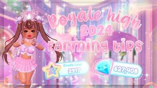 Royale High Farming Tips 2024! | ROBLOX ROYALE HIGH !!