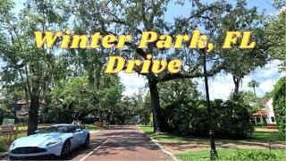 4K | Winter Park, Florida Drive | Park Avenue