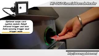 MASUNG MS-EP8300 kiosk printer is used in intelligent self-service deposit machines ATM#printer