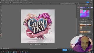 Adobe Photoshop ile yazı etrafını degiştirme