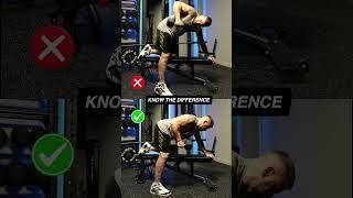 Bent over Rows - Good vrs Bad Form