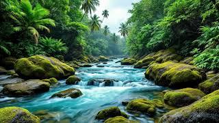 Peaceful Forest Retreat: River Sounds Mindfulness with Nature: River Sounds for Stress Relief Forest