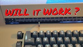 IBM Selectric Typewriter - 7 Months After Major Servicing, Will it Work ? Testing Demo 2024