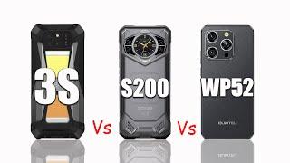 Ultimate Comparison: 8849 Tank 3s vs Doogee S200 vs Oukitel WP52 | 2024