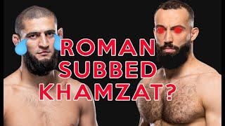 How Khamzat Chimaev Got leglocked by Roman Dolidze