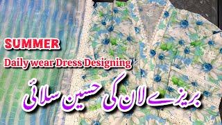 Bareeze Summer Dress Designing Ideas 2024||How To Design Stylish Casual Dresses  #bareeze #sale