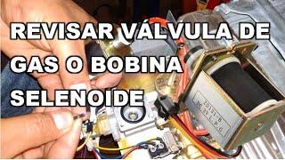 Boiler De Paso No Pasa Gas (Revisar Electroválvula o Bobina Selenoide)