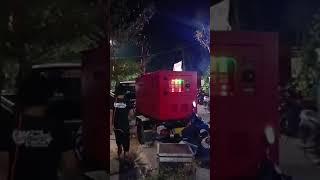 detik2 jenset sound horeg mengeluarkan api