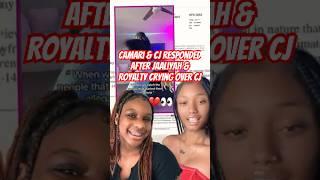 Camari & Cj So Cool Clap Back After Jaaliyah & Royalty Speak Out “IN TEARS”