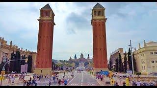 BARCELONA Hop On Hop Off Bus Highlights, TRAVEL VLOG 2018