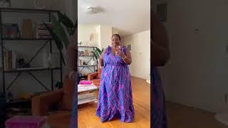 African Print Summer Dresses For Plus Sizes