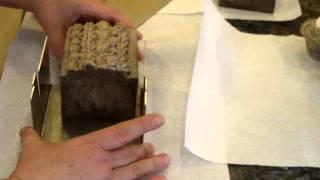 Cutting Coffee Soap