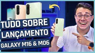  IMPERDÍVEL! Galaxy M16 5G e M06 5G: Preço de Banana + 6 Anos de Atualizações! 