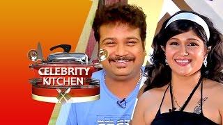 Actress Devi Kirupa & Actor Aravind in Celebrity Kitchen (05/04/2015)