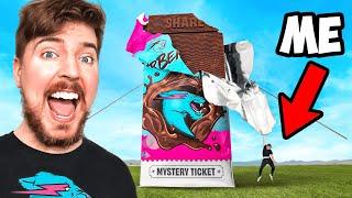 I Built MrBeast a Giant Chocolate Bar!