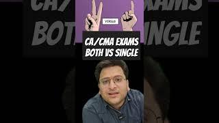 Both Vs Single CA/CMA Exams #icaiexams #cavarunjain #castudents #cma #cmastudents #icmaiexams