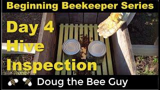 Beginning Beekeeping Series Episode 8: Day 4 Bee Hive Inspection