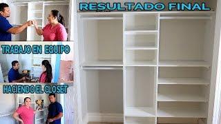 COMO HACER UN CLOSET/HAZLO TU MISMO /REMODELACION