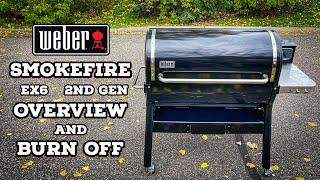 Weber SmokeFire Gen 2 EX6 | Overview And Burn Off