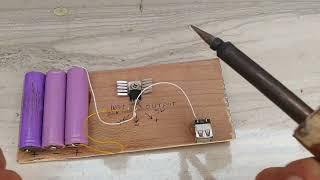 How to make Power bank using 7805 IC