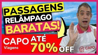 70% DE DESCONTO EM PASSAGENS EM PROMOÇÃO RELÂMPAGO GOL, AZUL, LATAM - ESPECIAL 2025!