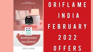 ORIFLAME INDIA FEBRUARY 2022 OFFERS/ FULL HD