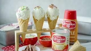 Carnation No Churn Ice Cream Three Ways Recipe