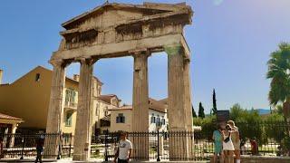 A Look At The Roman Agora of Athens, Greece