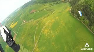 Gleitschirmfliegen (soaring)  am Fürstenberg nord | Abgeflogen Flywear