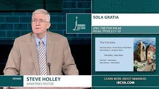 Message: Sola Gratia